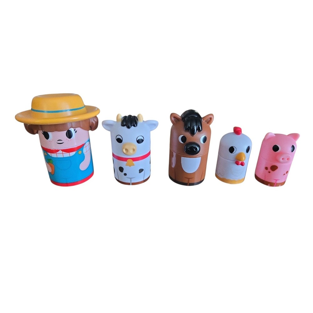 Educational Insights Farmer And Animals Replacement Pieces Game Learning